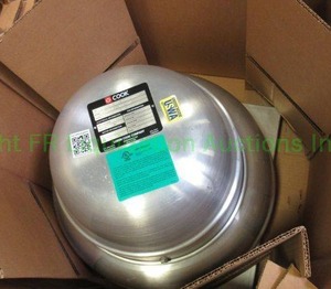 lot 110 image: Cook Spun aluminum roof, direct driven, downblast centrifugal exhaust ventilator model 90 ACEM 90C15DM