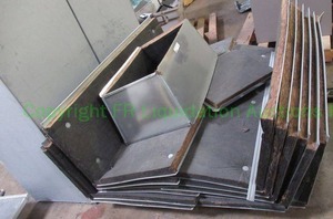lot 154 image: Assorted insultaed HVAC duct panels and plenum boxes