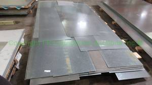 lot 159 image: Assorted galvanized sheet metal  as shown