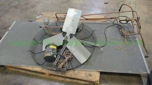 lot 162 image: Ventilation fan motor parts and HVAC coil