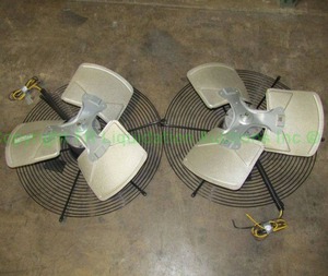lot 176 image: Commercial electric exhaust fan motors, 2 total