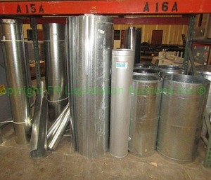 lot 180 image: Galvanized ducting plus