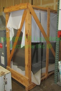 lot 203 image: Greenheck stainless steel commercial vent hood, New. 64 x 24 x 51