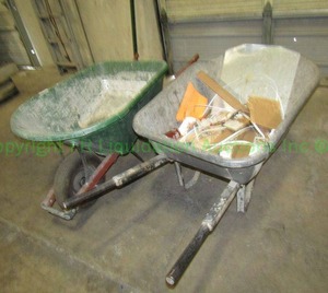 lot 267 image: True temper Wheel barrows