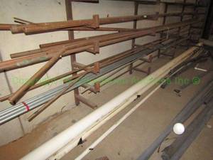 lot 251 image: Copper and PVC tubing as shown. Longest is 20