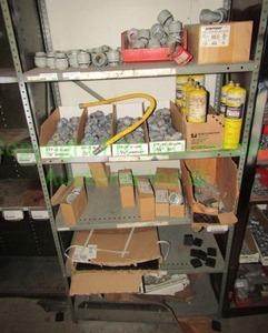 lot 224 image: Contents only of 5 shelves as shown