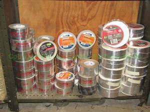lot 222 image: Shurtape & Hardcast foil tape rolls