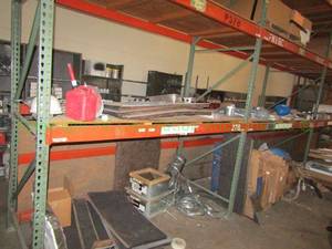 lot 372 image: Contents only of shelves and floor as shown