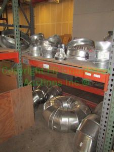 lot 366 image: Contents only of shelves including ducting