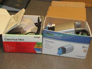 lot 348 image: MaxiBlue and Diversitech mini condensate pumps