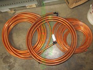 lot 53 image: Mueller Industries Streamline copper AC tubing assorted sizes
