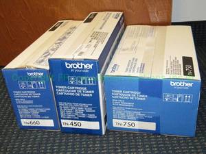 lot 376 image: Brother toner cartridges