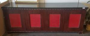 lot 9 image: Granite top buffet  serving station with Texas Star design in stylecolorcondition shown. Check it out
