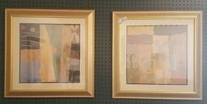 lot 18 image: 2 framed prints in stylecolorcondition shown. You are bidding by the piece