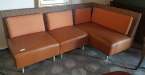 lot 21 image: Corner style seating bench in stylecolorcondition shown. Check it out