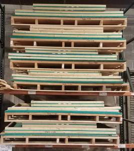 lot 134 image: Contents of pallet rack as shown. You are bidding on the contents only