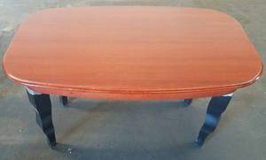 lot 259 image: Oblong wood coffee tables in stylecolor shown. Condition varies. Please Note These items will be distributed on a First come - First served basis. You are bidding by the piece