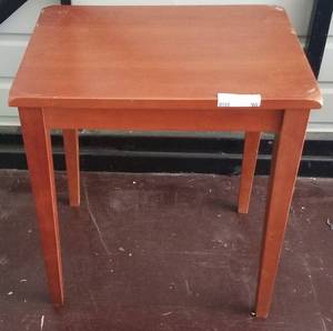 lot 90 image: Small accentside table in stylecolorcondition shown.