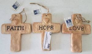 lot 43 image: Lot of 3 new crosses as shown.