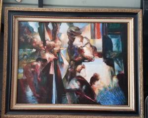 lot 156 image: Framed print in stylecolorcondition shown.