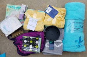 lot 162 image: Lot of new wash towels, and more as shown.