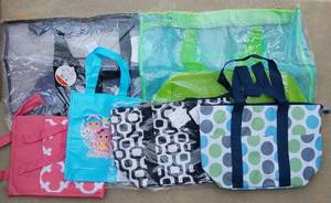 lot 163 image: Lot of new assorted bags in stylescolors as shown.