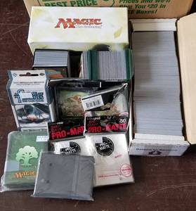 lot 166 image: Lot of gaming cards as shown.