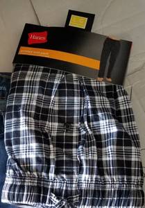 lot 173 image: New Hanes printed knit pant as shown.