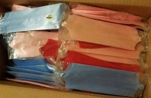 lot 40 image: LARGE LOT OF PULL-BOWS IN VARIOUS COLORS AS SHOWN. GENEROUS COUNT