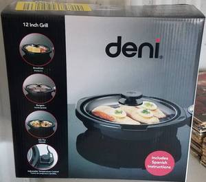 lot 58 image: DENI 12 GRILL MODEL 8230 IN BOX AS SHOWN.
