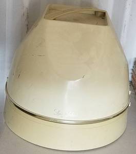 lot 60 image: VINTAGE 1970S LADY SCHICK CONSOLETTE HARD BONNET HAIR DRYER MODEL 317 AS SHOWN. SEE PICTURES
