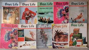 lot 211 image: LOT OF 10 VINTAGE 1965 BOYS LIFE MAGAZINES AS SHOWN. (YOUR BID X 10)