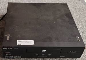 lot 9 image: APEX DVDVCDMP3CD PLAYER MODEL AD-1200 AS SHOWN.