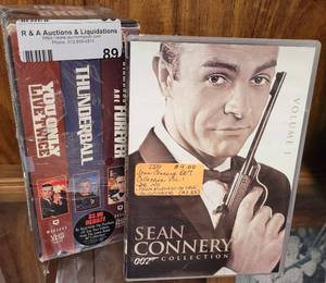 lot 89 image: SEAN CONNERY  JAMES BOND MEMORABILIA AS SHOWN.