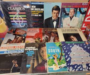 lot 99 image: 12 ASSORTED VINYL RECORDS AS SHOWN.