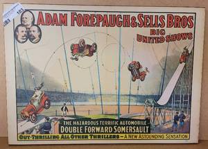 lot 103 image: CIRCUS WORLD MUSEUM WALL DECOR AS SHOWN.
