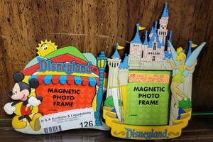 lot 126 image: DISNEY MAGNETIC PHOTO FRAMES AS SHOWN.