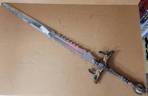 lot 149 image: LARGE SWORD IN STYLE SHOWN.