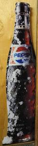lot 188 image: VINTAGE PEPSI BOTTLE CARDBOARD STANDUP IN STYLECOLORCONDITION SHOWN.