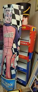 lot 191 image: LOT OF COMMERCIAL CARDBOARD DISPLAY STANDS IN STYLESCOLORSCONDITION SHOWN.
