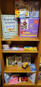 lot 233 image: LOT OF FRAMES, PARTY GOODS, TOYS, AND MORE AS SHOWN. GREAT MIXED LOT