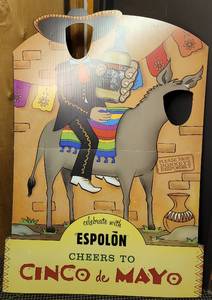 lot 193 image: ESPOLON TEQUILA STANDUP FOR PICTURES IN STYLECOLORCONDITION SHOWN.