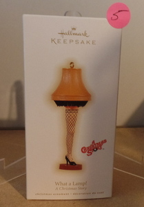lot 5 image: HALLMARK KEEPSAKE ORNAMENT - A CHRISTMAS STORY (WHAT A LAMP)