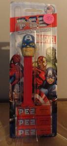lot 33 image: CAPTAIN AMERICA PEZ COLLECTIBLE CANDY DISPENSER