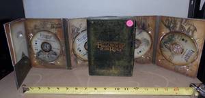 lot 55 image: FELLOWSHIP OF THE RINGS (LORD OF THE RINGS) COMPLETE DVD COLLECTION
