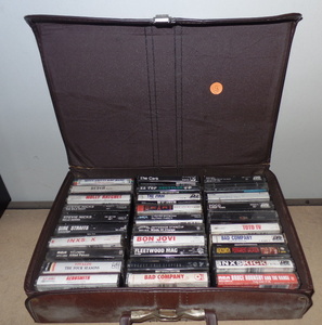 lot 68 image: VINTAGE COLLECTION OF ROCK CASETTE TAPES