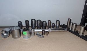lot 82 image: LOT OF OVERSIZED SOCKETS AS SHOWN