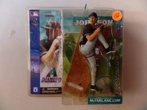 lot 122 image: 2002 MCFARLANE FIGURE - RANDY JOHNSON ARIZONA DIAMONDBACKS