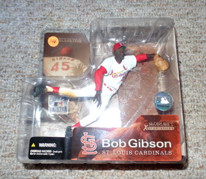 lot 144 image: MCFARLANE FIGURE - ST LOUIS CARDINALS BOB GIBSON