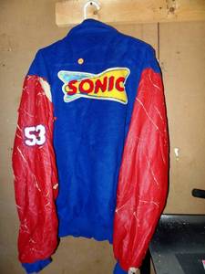 lot 174 image: VINTAGE SONIC LEATHERMAN STYLE JACKET